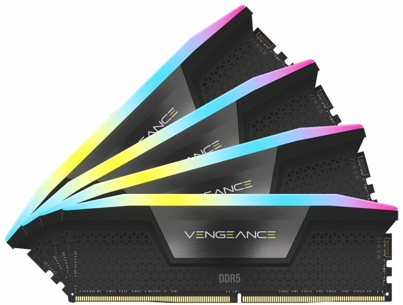 メモリー CORSAIR VENGEANCE RGB DDR5 64GB 6000MHz CORSAIR Vengeance RGB DDR5 RAM 64GB (2x32GB) 6000MHz