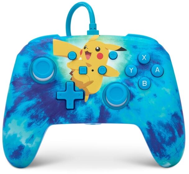 Enhanced Nintendo Switch - Tie Dye Pikachu (NSGP0090-01)