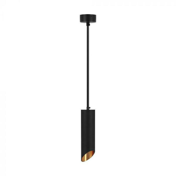 1 x GU10 függeszték 55 x 200mm - fekete - 6684 - v-tachungary