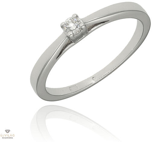 Vásárlás: Újvilág Kollekció Fehér arany gyűrű 50-es méret - B49076 Gyűrű  árak összehasonlítása, Fehér arany gyűrű 50 es méret B 49076 boltok
