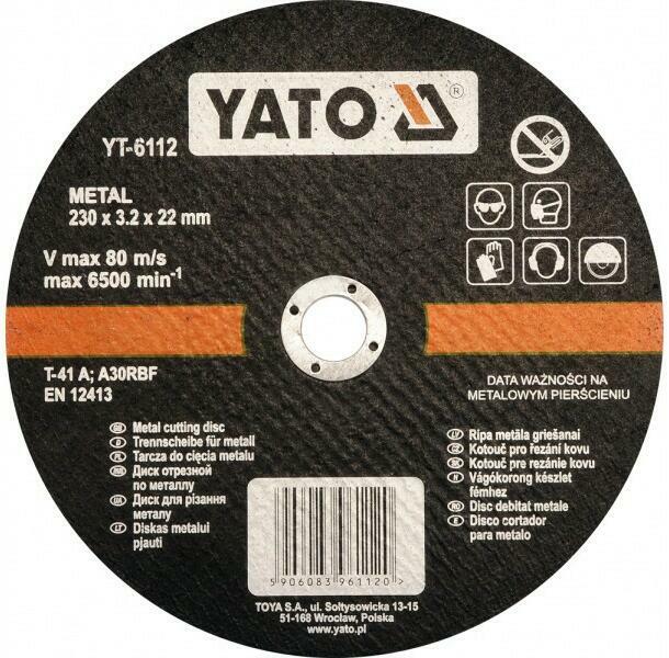 YATO 230 mm YT-6112
