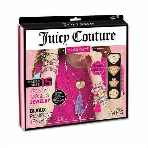 Vásárlás: Make It Real Real Juicy Couture ékszerek Trendi bojtok (MIR4415)  Gyermek ékszer és smink árak összehasonlítása, Real Juicy Couture ékszerek  Trendi bojtok MIR 4415 boltok