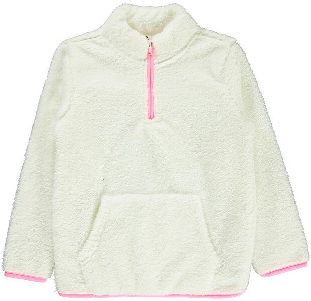 Vásárlás: Civil Ekrü polár lány pulóver (Méret 116-122) Gyerek pulóver,  kardigán árak összehasonlítása, Ekrü polár lány pulóver Méret 116 122 boltok