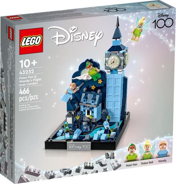 Vásárlás: LEGO® Disney™ - Pán Péter és Wendy repülése London felett (43232)  LEGO árak összehasonlítása, Disney Pán Péter és Wendy repülése London  felett 43232 boltok