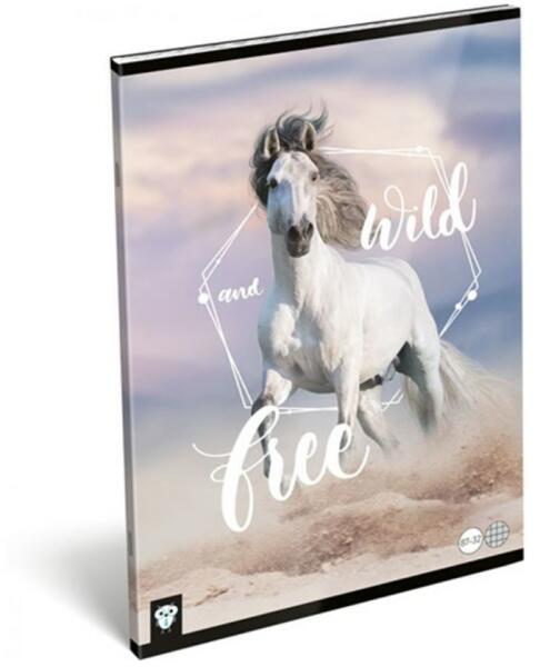 Wild and free A4 négyzetrácsos 32 lap (19466)