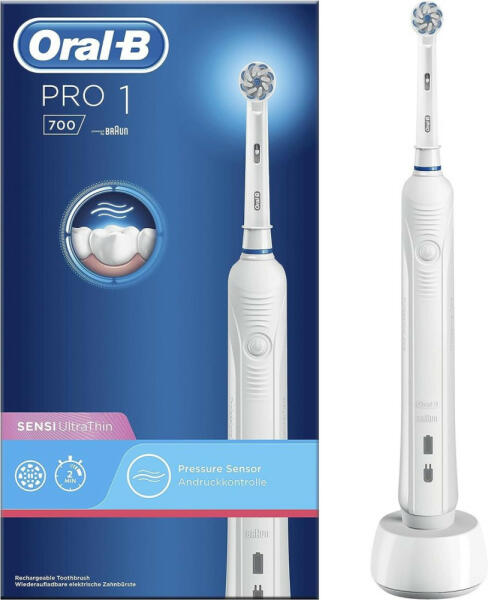 Oral-B Pro 1 700 Sensi UltraThin elektromos fogkefe vásárlás, olcsó Oral-B  Pro 1 700 Sensi UltraThin elektromos fogkefe árak, akciók