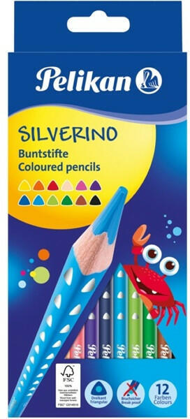 Silverino színes ceruza 12 db (700634)