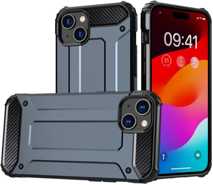 Vásárlás: Telefontok iPhone 15 - Defender II kék ütésálló hátlap tok  Mobiltelefon tok árak összehasonlítása, Telefontok iPhone 15 Defender II  kék ütésálló hátlap tok boltok