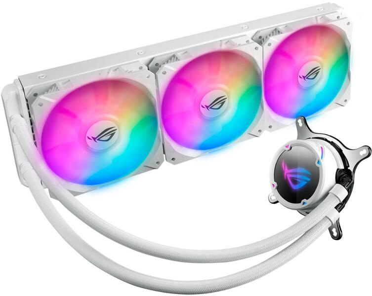ROG STRIX LC360 RGB White EditionCPUクーラー ROG Strix LC 360 RGB White Edition | AIO液冷クーラー | ROG Japan
