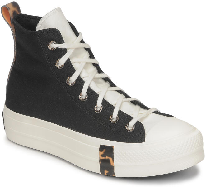 Converse Pantofi sport stil gheata Femei CHUCK TAYLOR ALL STAR LIFT  PLATFORM TORTOISE Converse Negru 39 1/2 (Încălţăminte sport) - Preturi