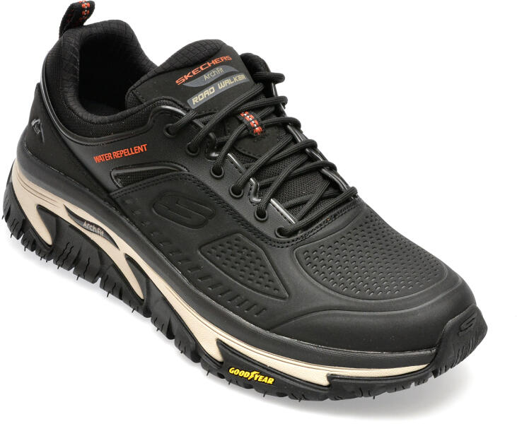 Skechers Pantofi SKECHERS negri, ARCH FIT ROAD WALKER, din piele ecologica  42 ½ (Încălţăminte sport) - Preturi