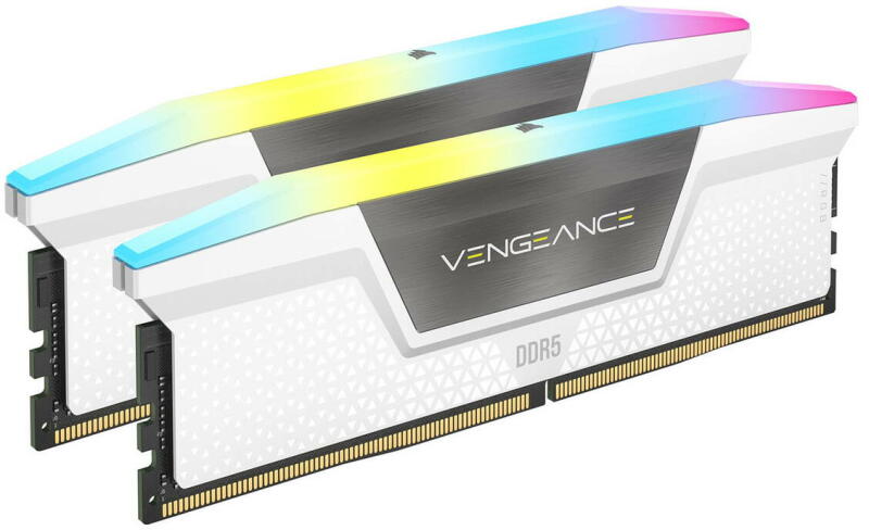 VENGEANCE RGB 32GB (2x16GB) DDR5 6000MHz CMH32GX5M2B6000C30W