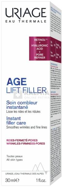 AGE LIFT Filler azonnali ráncfeltöltő és bőrtökéletesítő arckrém 30 ml