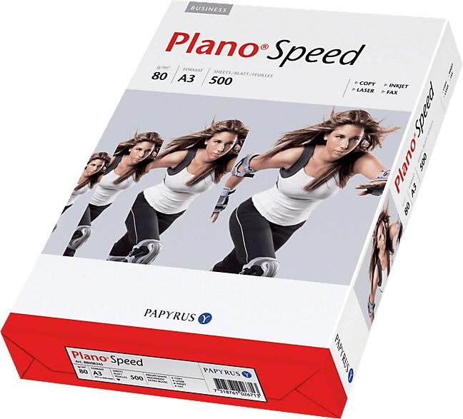 Vásárlás: Plano Speed A3 80 gr standard minőségű multifunkciós irodai  másolópapír, 500 ív/csomag (88113574) Fénymásolópapír, nyomtatópapír árak  összehasonlítása, Speed A 3 80 gr standard minőségű multifunkciós irodai  másolópapír 500 ív csomag 88113574 ...