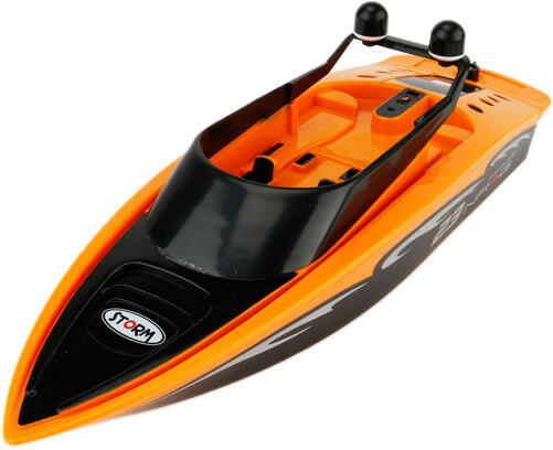iUni Barca cu telecomanda iUni RC Racing Boat Waterproof, Frecventa 2.4G,  Portocaliu (506352) (Jucarie cu telecomanda, masina RC) - Preturi