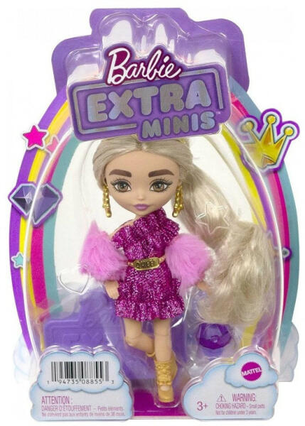 Vásárlás: Mattel Barbie Extra Minis - Mini baba flitteres pink ruhában  (HGP62_HJK67) Barbie baba árak összehasonlítása, Barbie Extra Minis Mini  baba flitteres pink ruhában HGP 62 HJK 67 boltok
