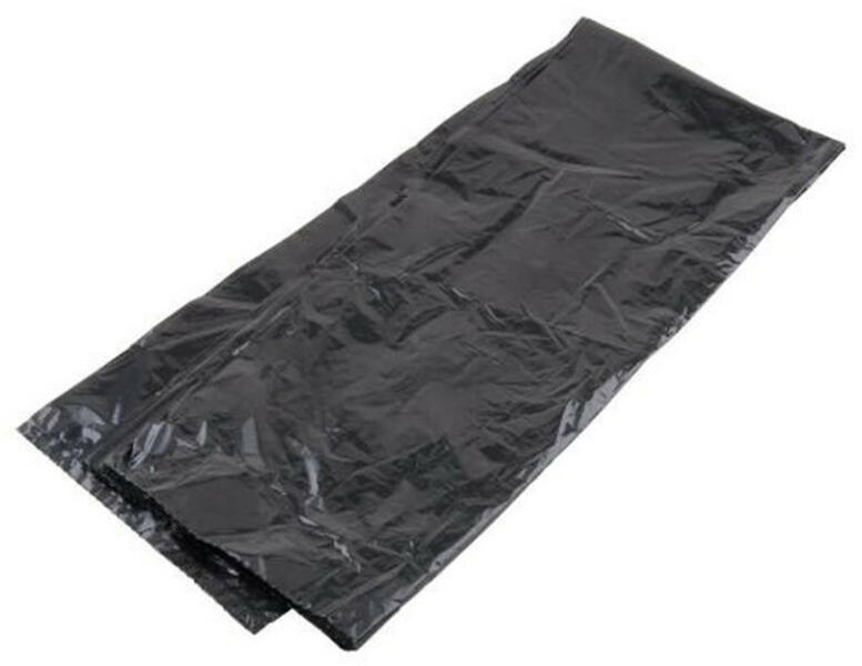 Szemeteszsák 700 + 2 x 100 x 1260 mm 55 mikron Bluering®7012655 Fekete - bolt