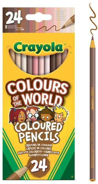 Vásárlás: Crayola Sokszínű Világ színes ceruza 24 db (68-4607) Ceruza árak  összehasonlítása, Sokszínű Világ színes ceruza 24 db 68 4607 boltok