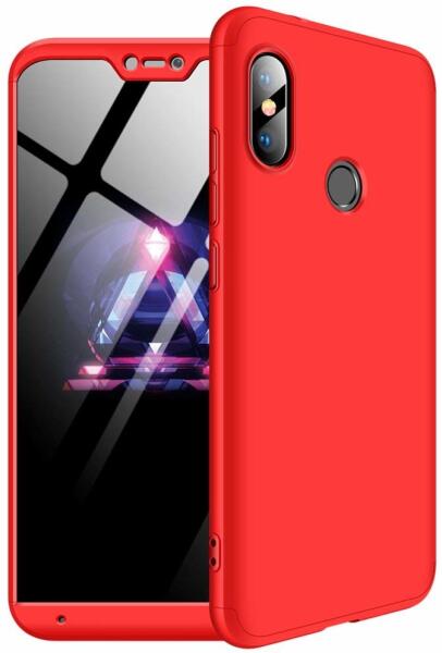 Vásárlás: 360 kétoldalas védőtok Xiaomi Mi A2 Lite - piros Mobiltelefon tok  árak összehasonlítása, 360 kétoldalas védőtok Xiaomi Mi A 2 Lite piros  boltok