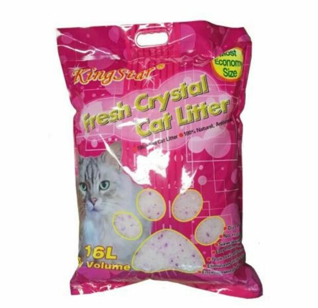 Szilikonos macskaalom levendula illat 16 l