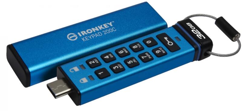 IronKey Keypad 200C 32GB USB-C (IKKP200C/32GB)