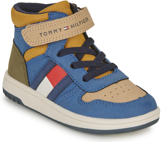 Tommy Hilfiger Pantofi sport stil gheata Băieți T3B9-33104-0315Y913 Tommy  Hilfiger albastru 27 (Pantof copii) - Preturi