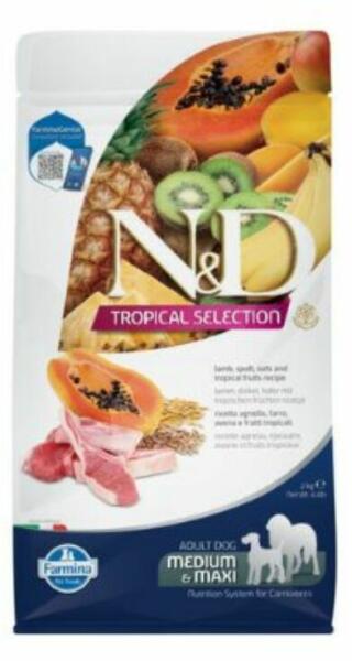 Tropical Selection Dog Adult Medium&Maxi Lamb 2 kg