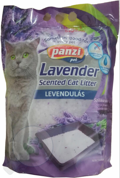 Szilikonos macskaalom levendula illat 3,8 l