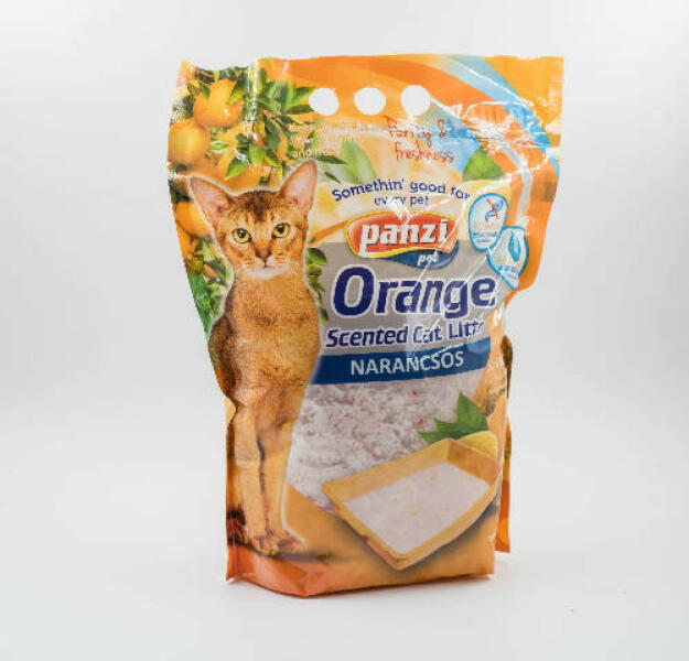 Orange szilikonos macskaalom narancs illat 3,8 l
