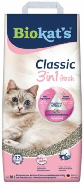 Classic Fresh 3in1 babapúder illat 10 l