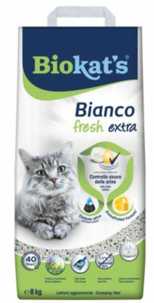 Bianco Fresh Extra aktív szénnel 8 kg