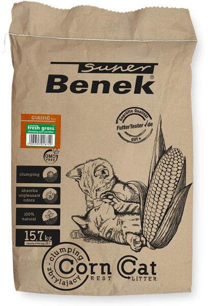 Corn Cat Friss fű illat 25 l