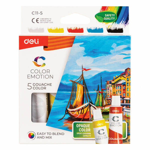 Color Emotion 5x12 ml különböző színben (DEC11-5)