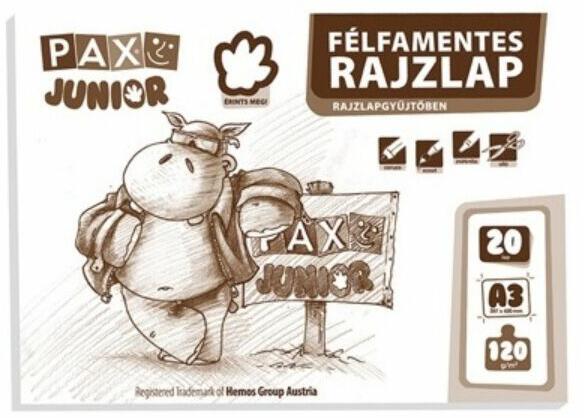 A/3 120 g félfamentes 20 lap/csomag (PAX1160103)