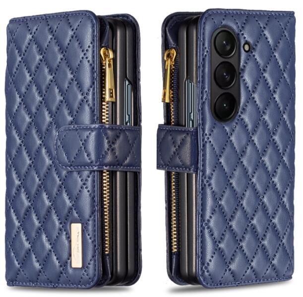 PROTEMIO Husa portofel LATTICE PLUS pentru Samsung Galaxy Z Fold 5 5G  albastru (Husa telefon mobil) - Preturi