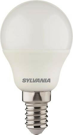 LED izzó, E14, kisgömb, 4, 5W, 470lm, 2700K (MF), SYLVANIA ToLEDo (SLED09) (29623)