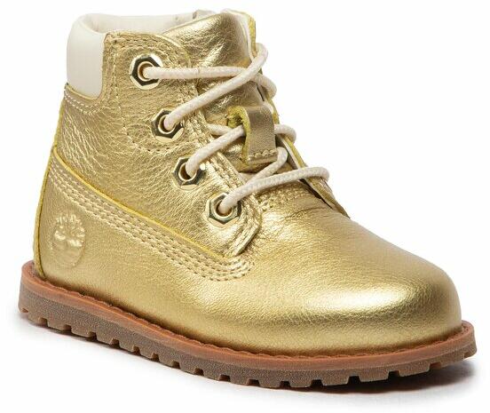 Bakancs Timberland Pokey Pine 6in Boot With TB0A2N56H561 Gold Metallic 29