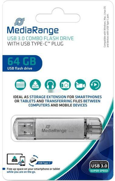MediaRange 64GB USB 3.0 (MR937) pendrive vásárlás, olcsó MediaRange 64GB  USB 3.0 (MR937) pendrive árak, akciók