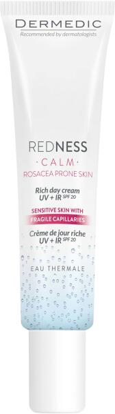 Redness Calm gazdag nappali arckrém UV+IR SPF 20 40 ml