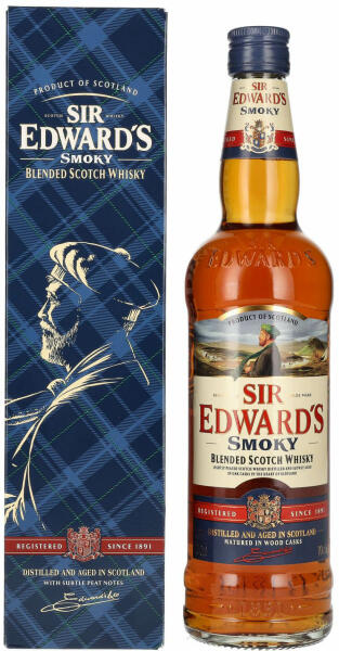 Vásárlás: Sir Edwards Smoky Blended Scotch 0,7 l 40% Whiskey árak  összehasonlítása, Smoky Blended Scotch 0 7 l 40 boltok
