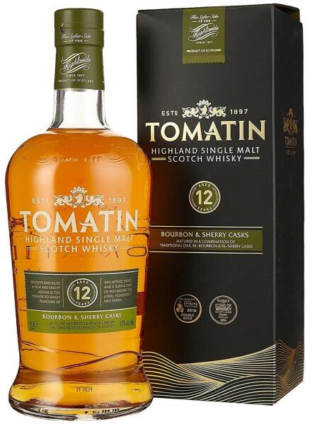 TOMATIN 12 Years 0,7 l 43% (Whisky) - Preturi