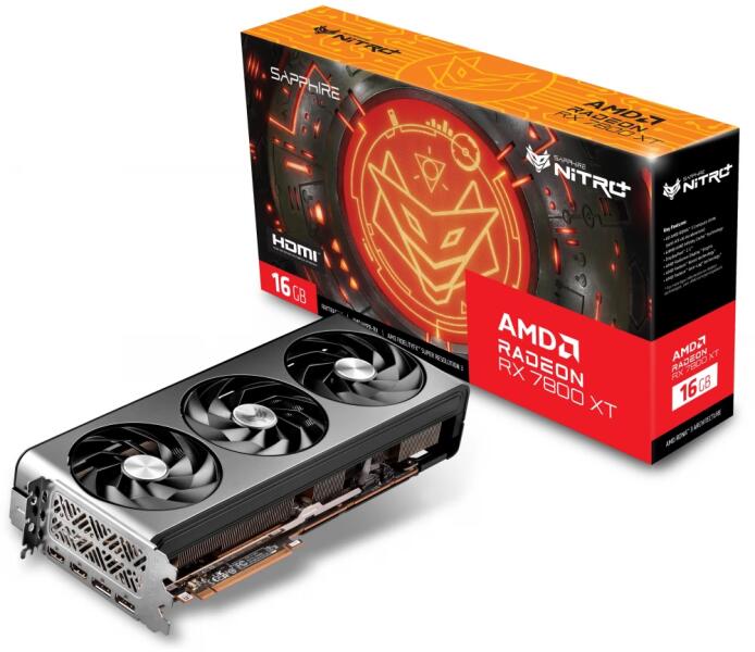 Radeon RX 7800 XT NITRO 16G GDDR6 (11330-01-20G)