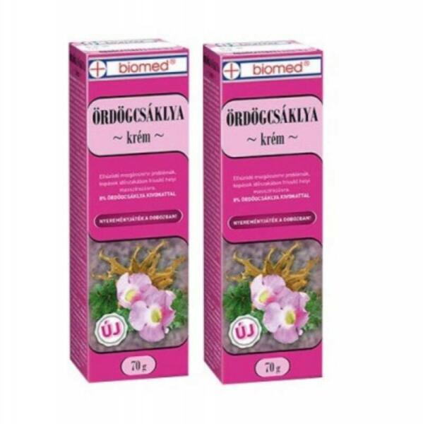 Ördögcsáklya krém dupla 2x70 g