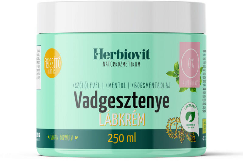 Vadgesztenyés lábkrém 250 ml