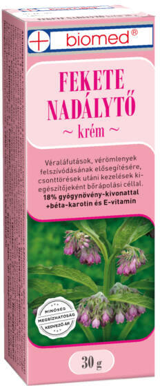 Fekete nadálytő krém 30 g