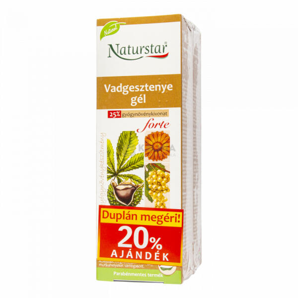 Vadgesztenye gél forte dupla 2x60 ml