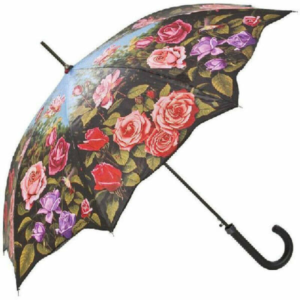 Vásárlás: Rózsás kert - UV szűrős - automata hosszúnyelű esernyő / napernyő  (ZB-esernyo-5670A) Esernyő árak összehasonlítása, Rózsás kert UV szűrős  automata hosszúnyelű esernyő napernyő ZB esernyo 5670 A boltok