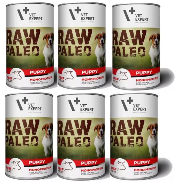 Raw Paleo Puppy Beef 400 g