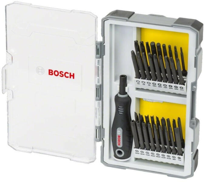 Bosch Set de surubelnite, Bosch, 37 piese cu maner, 2607017320  (rb.2607017320) (Surubelnita) - Preturi