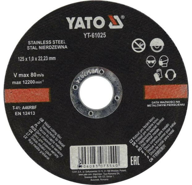 YATO 125 mm YT-61025